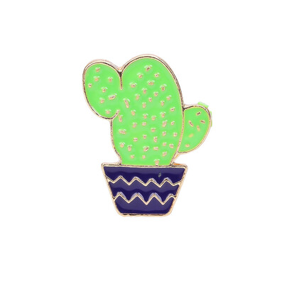 

Metal Cactus Enamel Lapel Pins Brooch Badge Clothing Backpacks Jackets Accessory