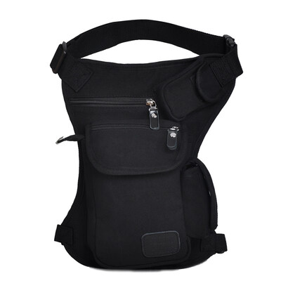 

Men Canvas Drop Leg Bag Waist Fanny Pack Belt Hip Bum Military travel Multi-purpose Messenger Shoulder Bags