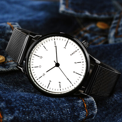

Womens watches waterproof fashion 2019 new Korean version of the trend simple Mori big dial mens watches lovers watches