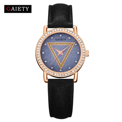

Luxury Womens Watches Starry Sky Disc Ladies Quartz Movement Wristwatch Simple Leather Strap Clock Dress Zegarki Damskie