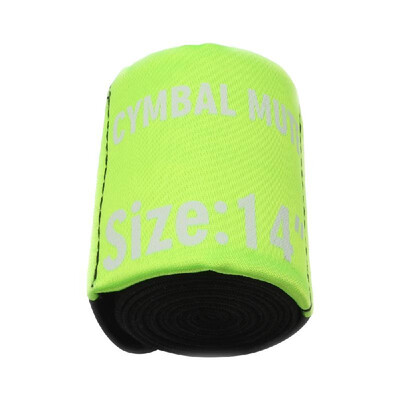 

1pc Drum Cymbal Elastic Mute Belt Practice Silencer Dampener 20inch