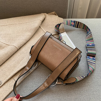 

Net red casual small bag early autumn new style 2019 simple small square bag retro single-shoulder bag bag