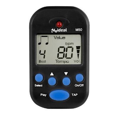

Professional Metronome M50 Digital LCD Clip-on Tuner Metronomfor Guitar Piano Mini Metronomo Musical Instrument Accessories