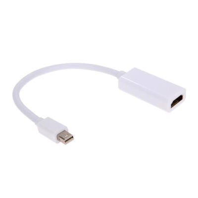 

Mini Displayport Male to HDMI Female 1080P Video Converter Adapter Cable