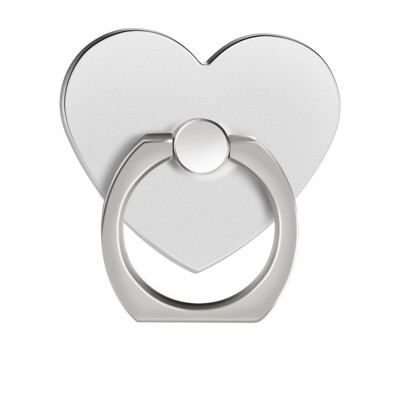 

360 Degree Rotating Heart Shape Cell Phone Finger Ring Holder Stand