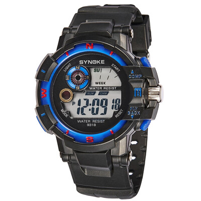 

SYNOKE 9318 Outdoor Sports Electronic Watch Waterproof Electronic Watch