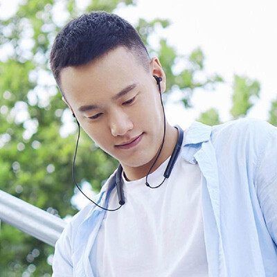 

Xiao-mi BT Earphone Necklace Earbuds Young Version