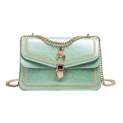 

European&American fashion ladies bag new retro wild handbag shoulder diagonal small square bag