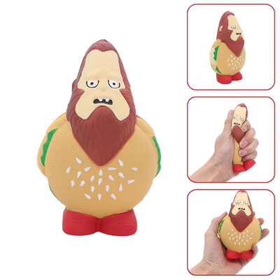 

YIWULABurger Style Stress Reliever Scented Super Slow Rising Kids Squeeze Toy