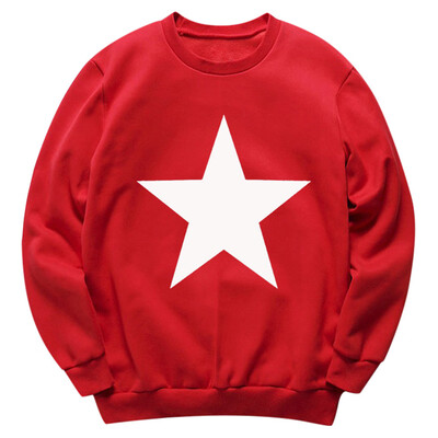 

Toponeto Mens Fashion Winter Solid Printed Long-sleeved Hooded SweatShirt Halloween Tops