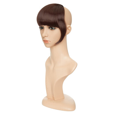 

Hair Bangs Clip in Hair Extensions Front Neat Bang Fringe One Piece Striaght Hairpiece Accessories