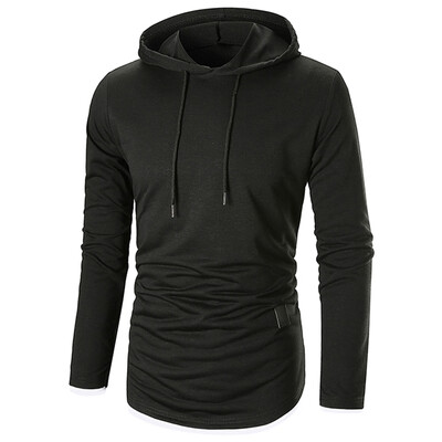 

Long Sleeves Drawstring Pullover Hoodie