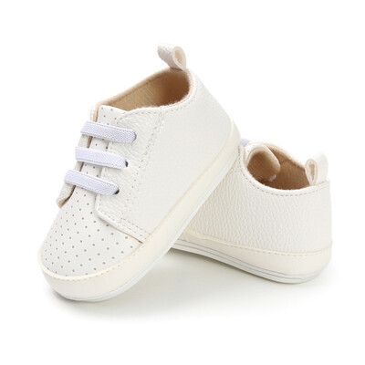 

Baby Boys Pu Leathe Breathable Solid Shoes Print Anti-Slip Shoes Sneakers Soft Soled First Walkers Canvas Shoe