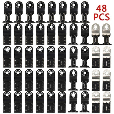 

Hot sale 48PCS Oscillating Multi Tool Saw Blades For Fein Multimaster Dremel Makita Bosch