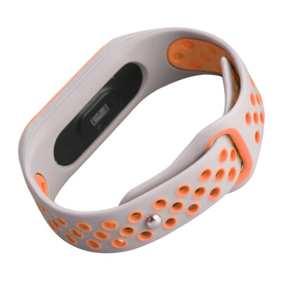 

〖Follure〗Durable Replacement Silicone Anti-off Wristband for Xiaomi Mi Band 3 Smart Watch