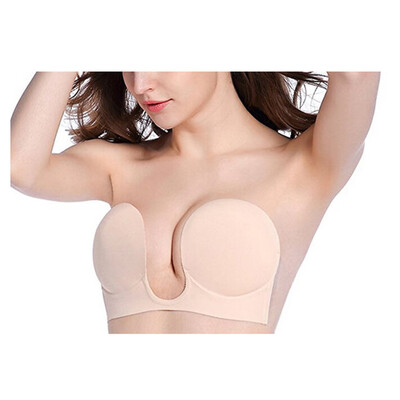 

Silicone Adhesive Stick On Magic Push Up Gel Strapless Invisible Bra Backless