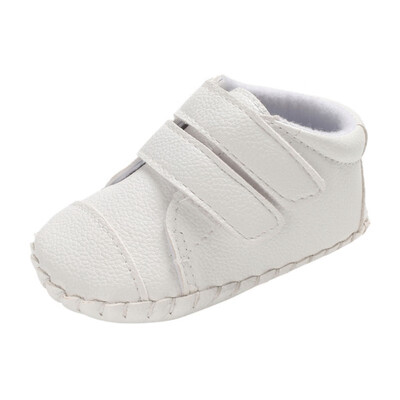 

New Spring Autumn Baby Boy Breathable Anti-Slip PU Shoes Casual Sneakers Toddler Soft Soled First Walkers Newborn Toddler Shoes