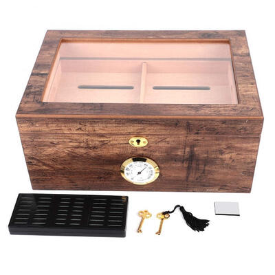 

Greensen Cedar Wood Portable Travel Outdoor Humidor Case Cigar Holder Storage Box
