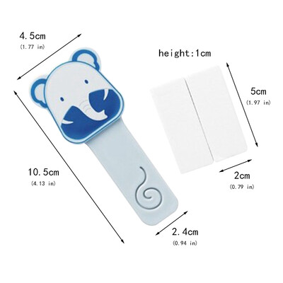 

3Pcs Portable Convenient Toilet Lid Device Toilet Set Handle Home Bathroom Accessories