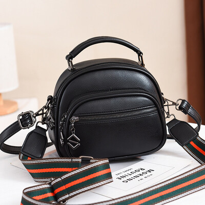 

Summer on the new small bag lady new fashion small round bag leisure inclined bag single shoulder handheld Korean version Baitao T