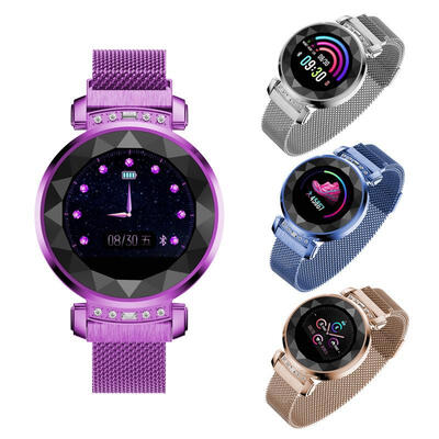 

New Smartwatch Sleep Heart rates Monitor Waterproof Sport Bluetooth Wristwatch for women
