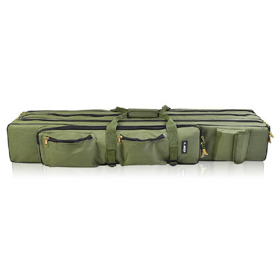 

Outdoor 3 Layer Fishing Bag Backpack 80cm100cm Fishing Rod Reel Carrier Bag Fishing Pole Tackle Bag Carry Case Travel Bag