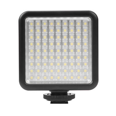 

W81 65W Dimmable 6000K Mini Interlock Camera LED Light Panel wCold Shoes