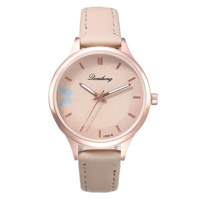

RM Women Fashion Leather Band Analog Quartz Round Wrist Watch Watches