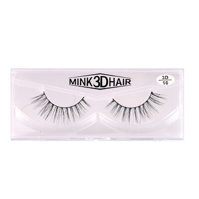 

1 Pair 3D Eyelashes Natural False Eyelashes Handmade Fake Eye Lashes Extension for Beauty Makeup Tool