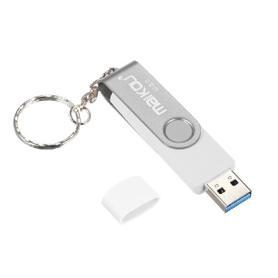 

MaiKou 2-in-1 USB 30 Flash Drive USB Flash Disk Red&128GB