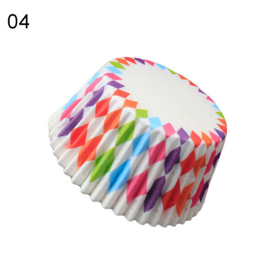 

100Pcs Lovely Cupcake Cake Paper Cup Baking Chocolate Glutinous Rice Tray Decor