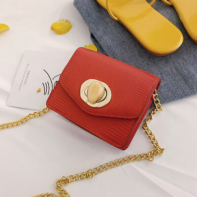 

Tailored Womens Fashion Rivet Pure-Colour Cover Retro Shoulder Bag Flap Bag