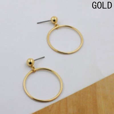 

Metal Hoop Unique New Gifts New Earrings Simple Geometric Fashion Circle Ring Products Large Women