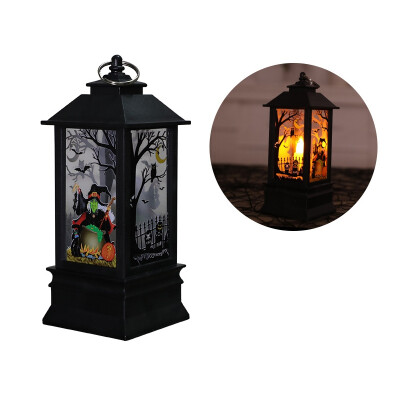 

Halloween LED Candle Lantern Battery Operated Tabletop Lamp Hanging Flameless LED Tea Light