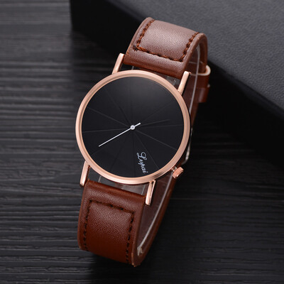 

Gobestart LVPAI Fashion Mens Leather Belt Analog Sport Quartz Wrist Watch