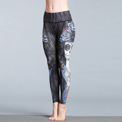 

Tailored Women Fashion Printed High-waist Hip Stretch Running Fitness Yoga Pants