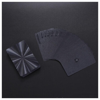 

Creative Individuality Colorfast Environmental PVC Plastic Waterproof Table Games Playing Cards Poker