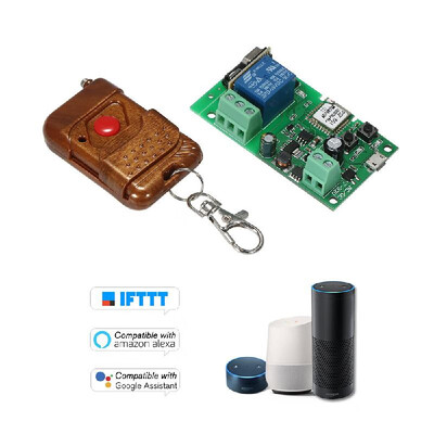

eWeLink USB DC5V 12V 24V 32V RF 433Mhz Wifi Switch Wireless Relay Module Smart Home Automation Modules Phone APP Remote Control Ti