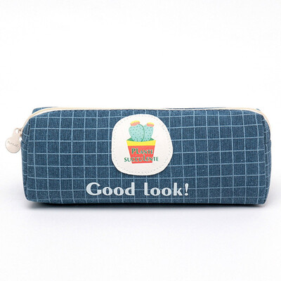 

Natural Cactus Time Cotton Pencil Case Pencil Creative Bag Creative Modeling Decoration Pencil Pouch School Supplies Design