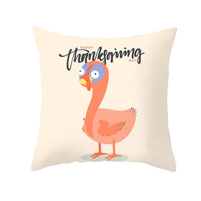 

〖Follure〗Thanksgiving Turkey Pillow Case Cushion Cover Sofa Bed Car Cushion Decor NEW