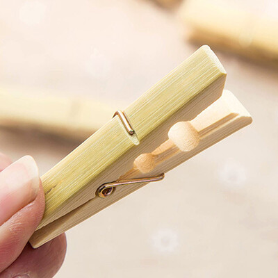 

Siaonvr 20 Wooden Clothes Hanging Pegs Washing Line Dryer Airer Wood Outdoor Indoor