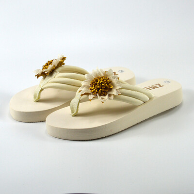 

Rose Womens Fashion Casual All-purpose Hermitage Sunflower-cake Slippers Shoes