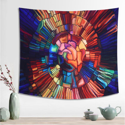 

Geometric stone simulation tapestry Galaxy Hanging Wall Tapestry Hippie Retro Home Decor Yoga Beach Towel