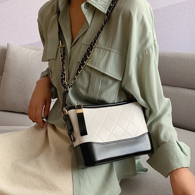 

Linger stray bag chain bag tide ins fashion bucket large capacity one shoulder slanting lady