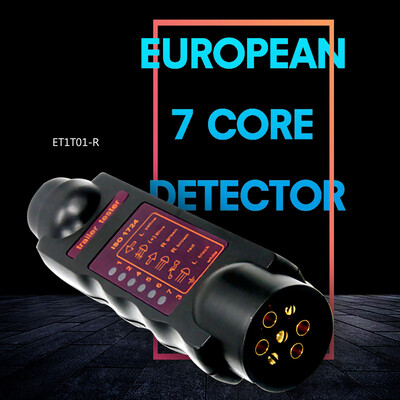 

Tailored Trailer Tester For 7 Pins Plug And Socket Connection