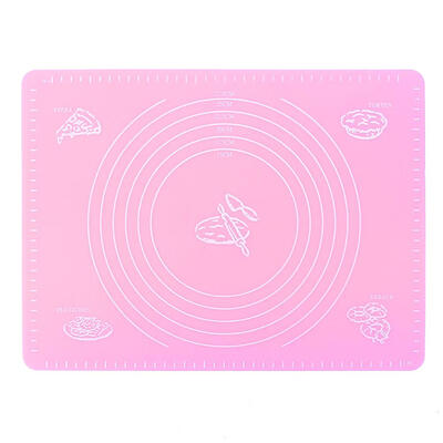 

Silicone Flour Rolling Scale Mat Fondant Cake Pad Cookie Baking Kitchenware