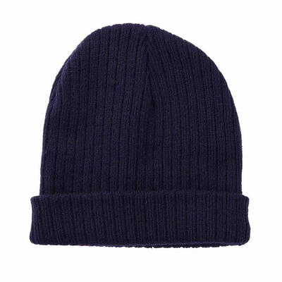 

Newborn Baby Solid Color Double Knitted Cap Hat Infant Elastic Beanies