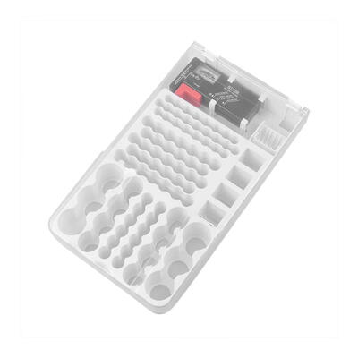

Battery Organizer Storage Box wBattery Tester for Checker Battery Capacity