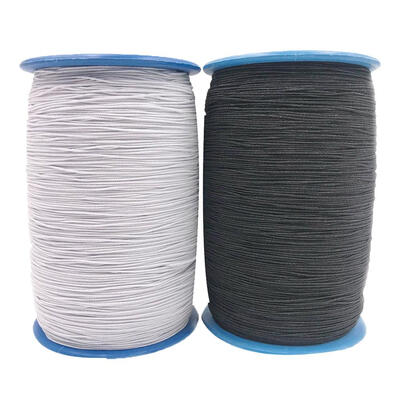 

2 Rolls Elastic Latex Line Rope Quilting Thread Stitching Sewing Tool Kit