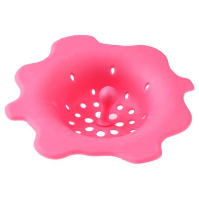 

Petal Silicone Sewer Drain Cover Stopper Kitchen Sink Strainer Filter